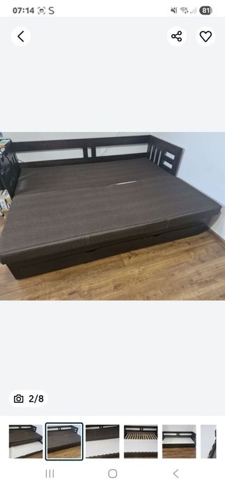 Łóżko wenge  200 /160