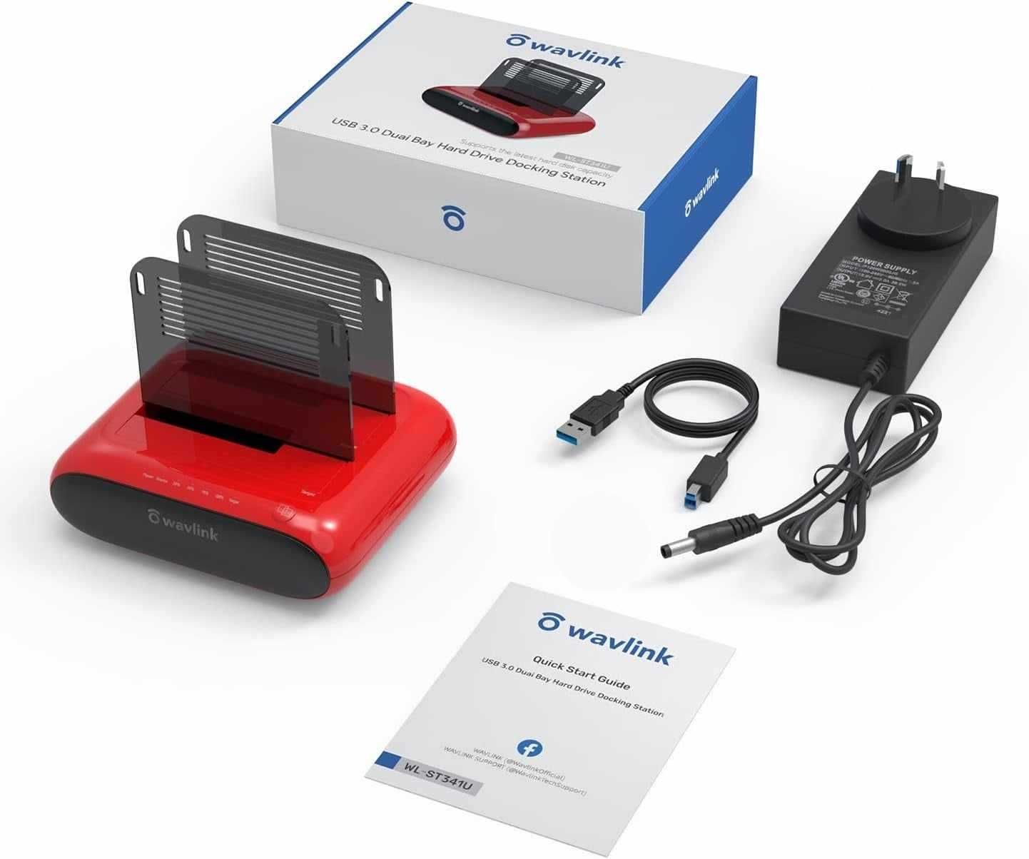 Stacja dokująca WAVLINK USB3.0 do zewnętrznego dysku twardego