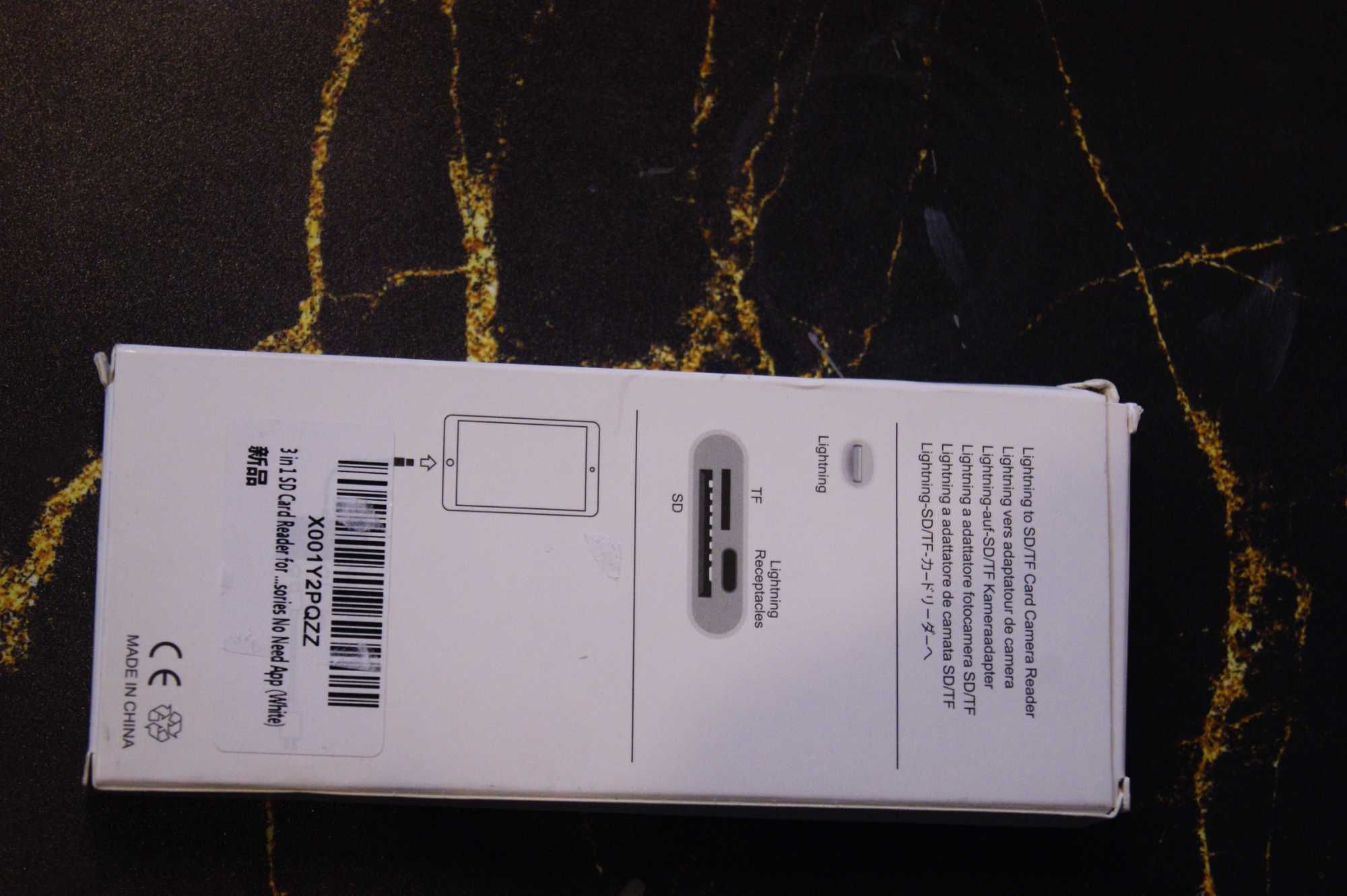 Czytnik kart SD i MicroSD przez USB-c do telefonu, komputera, tabletu.