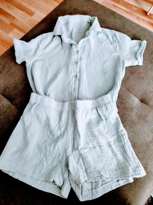 Komplet muślinowy na lato