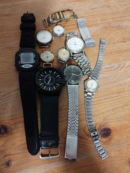 Zegarki 9 sztuk części