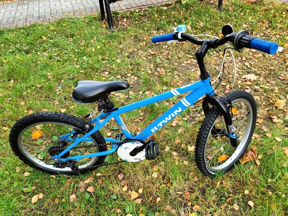 Rowerek dla dziecka B'TWIN, koła 20 cali.