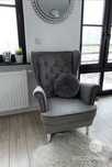 Fotel USZAK stylowy Glamour Producent