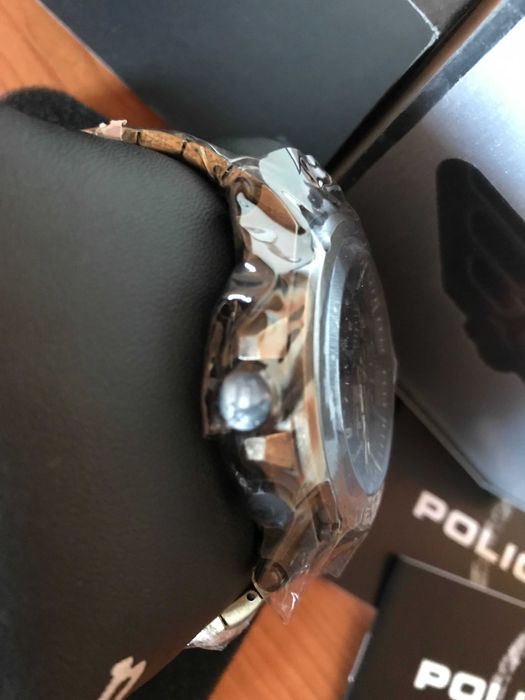 Relógio Police Cobre & Cinzento