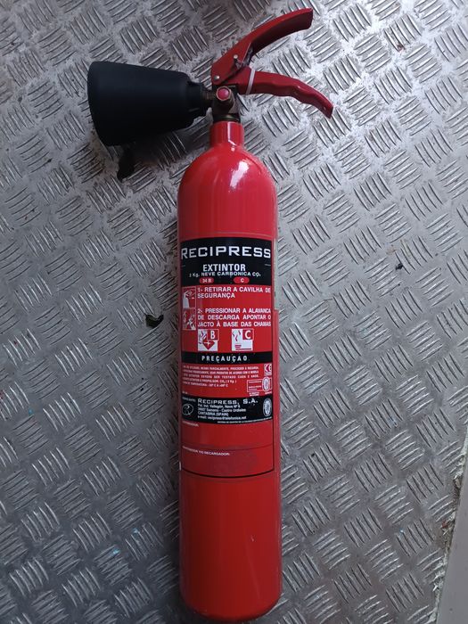 Extintor co2 aquarios