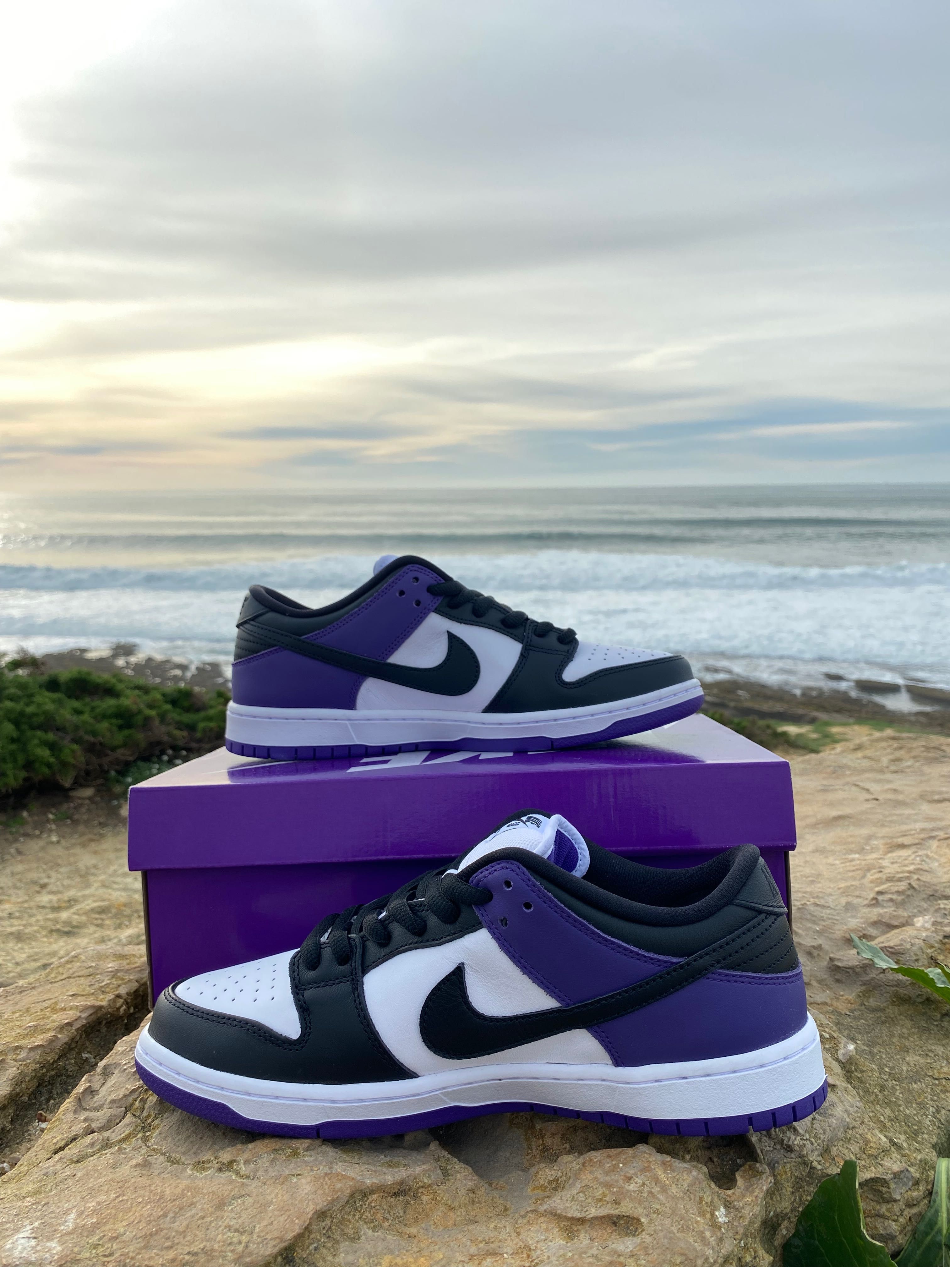 Dunk low SB - court purple