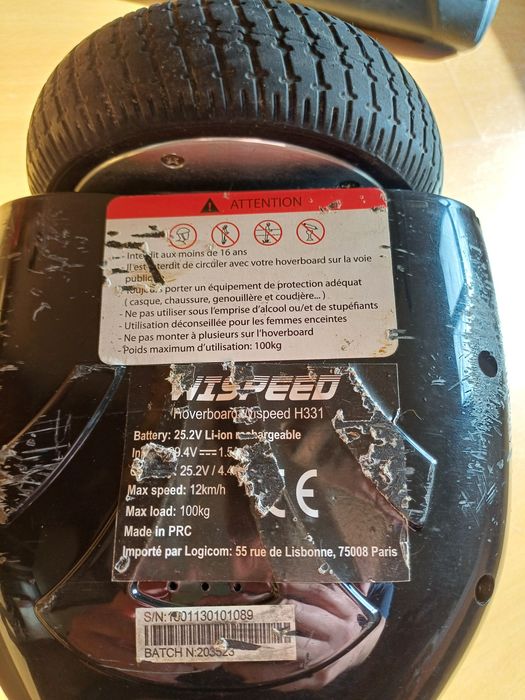 Hoverboard pouco uso!