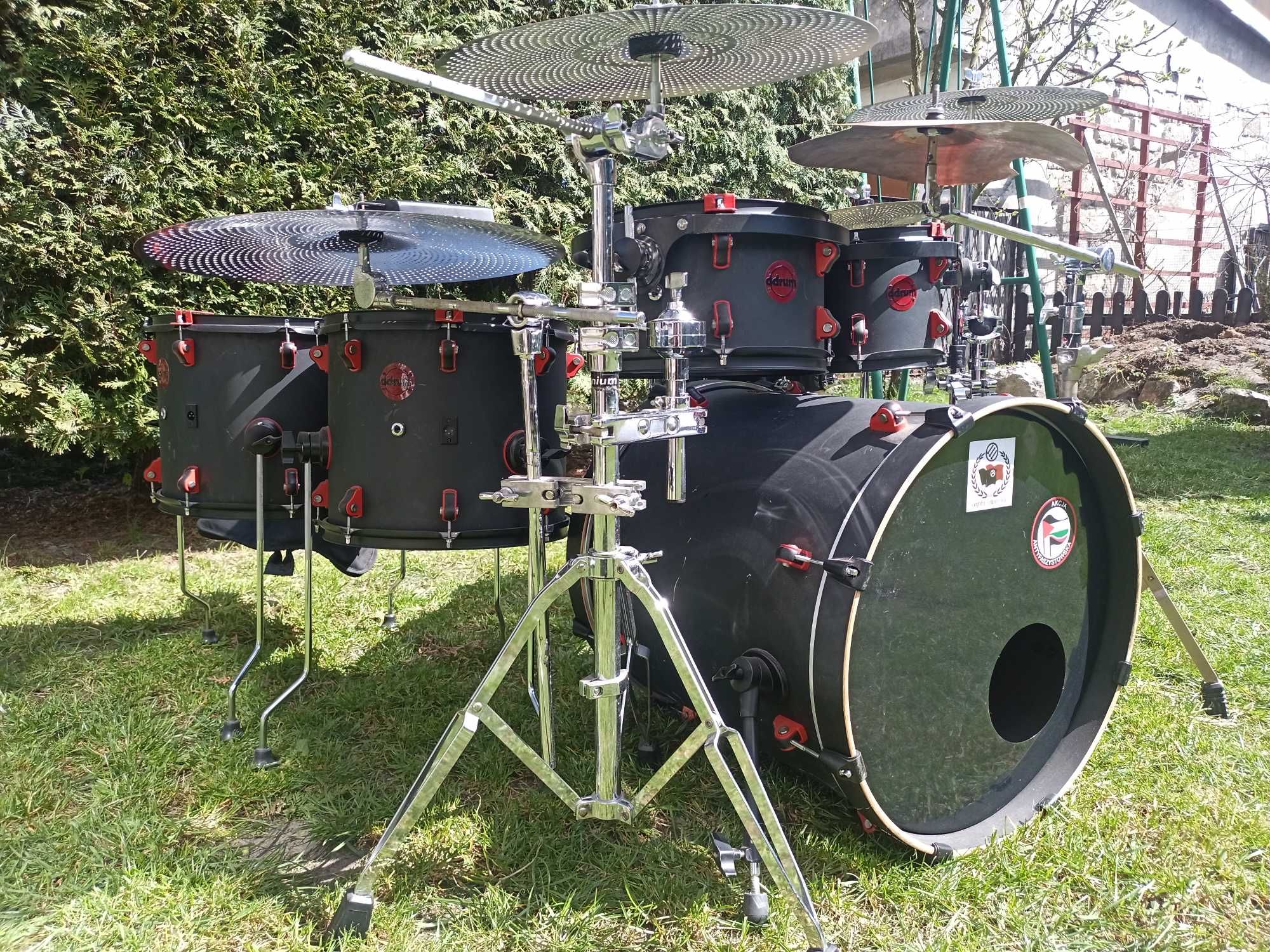 Ddrum hybrid 20,10,12,13,14,16 hardware, blachy. Zawodowe bębny.