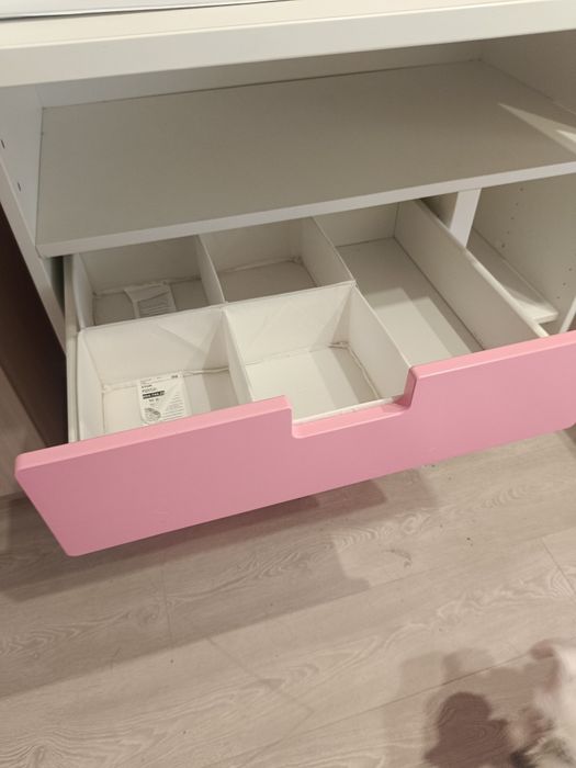 Komoda IKEA + przewijak + organizery – stan bardzo dobry