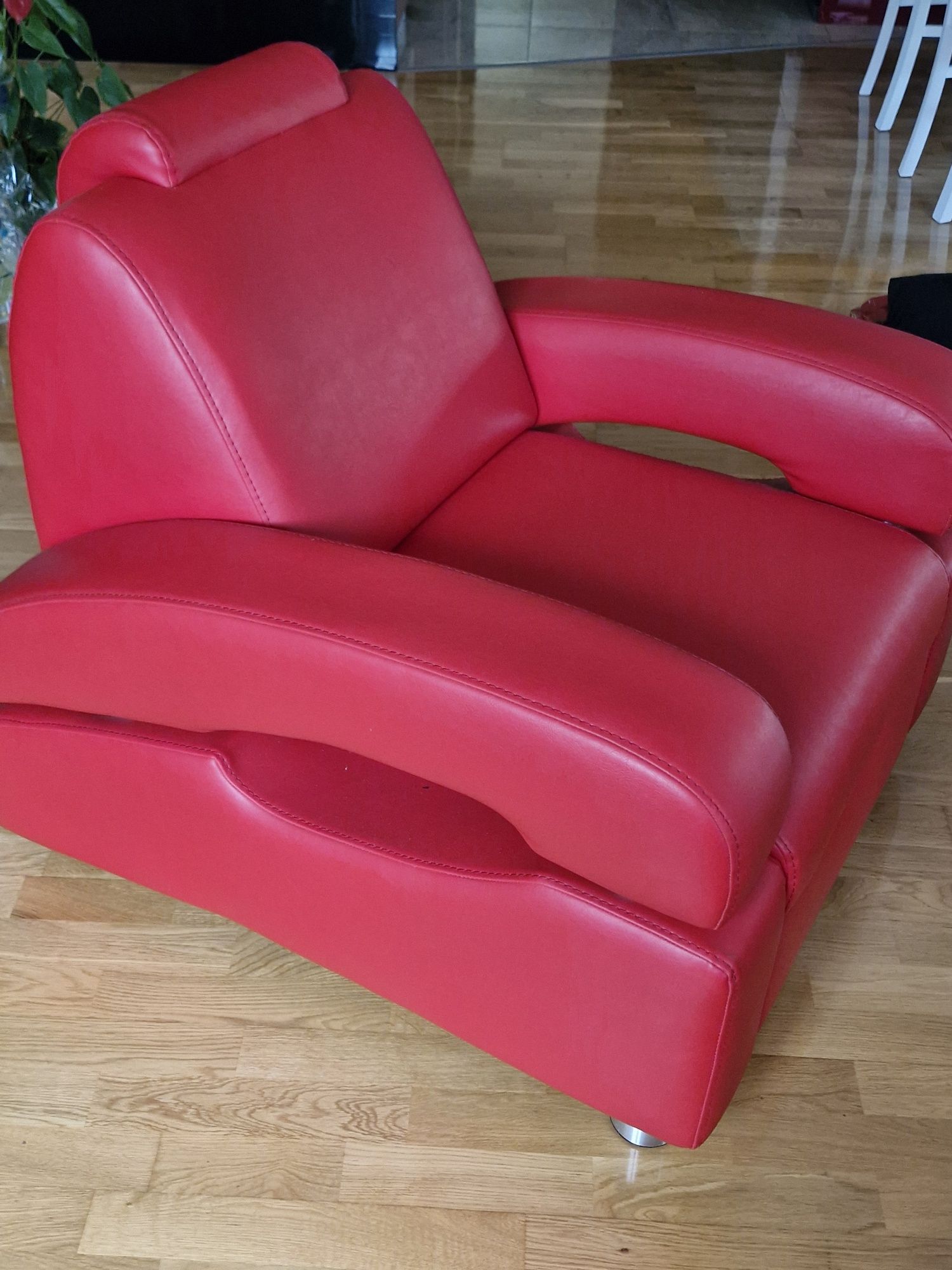 ZESTAW, KOMPLET  tapczan, kanapa, sofa, czerwone