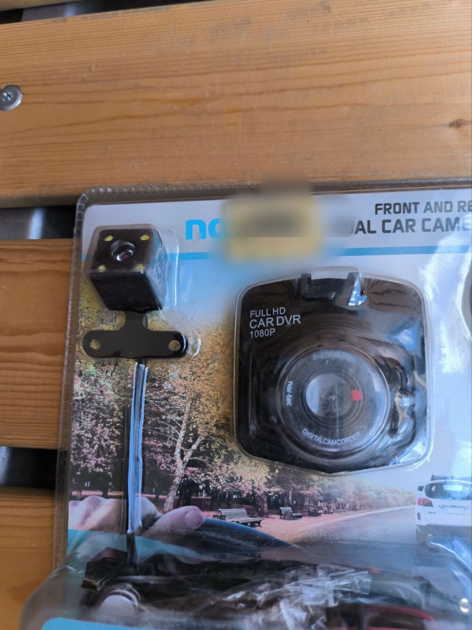 Відеореєстратор nor-tec front and reader DUAL CAR CAMERAВідеореєстрато