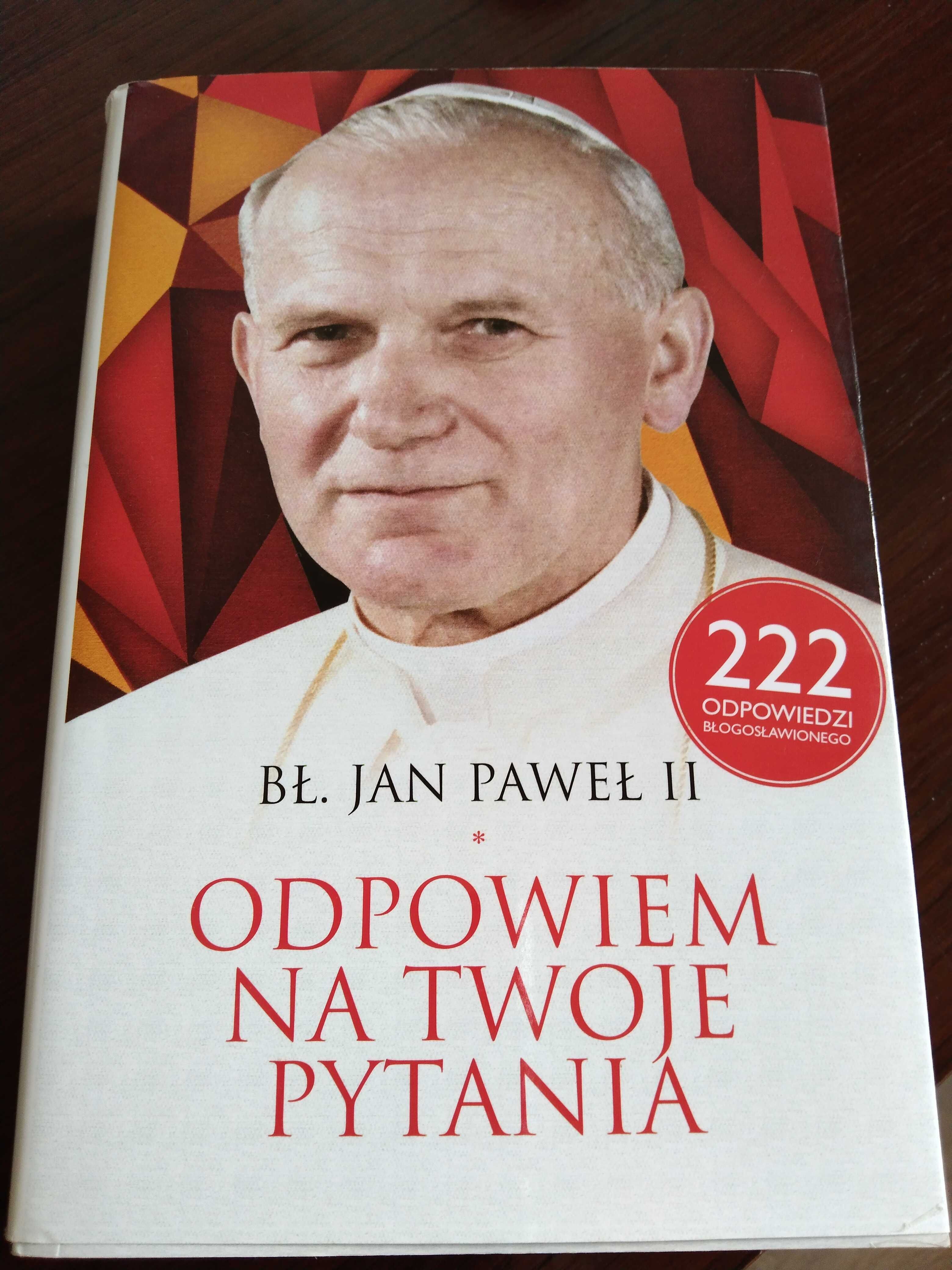 Jan Paweł II "Odpowiem na twoje pytania" książka