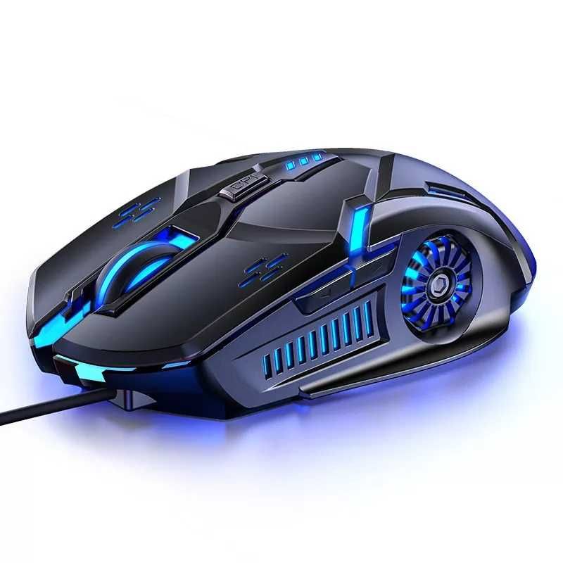Компьютерная мышь бесшумная G5 игровая с подсветкой RGB