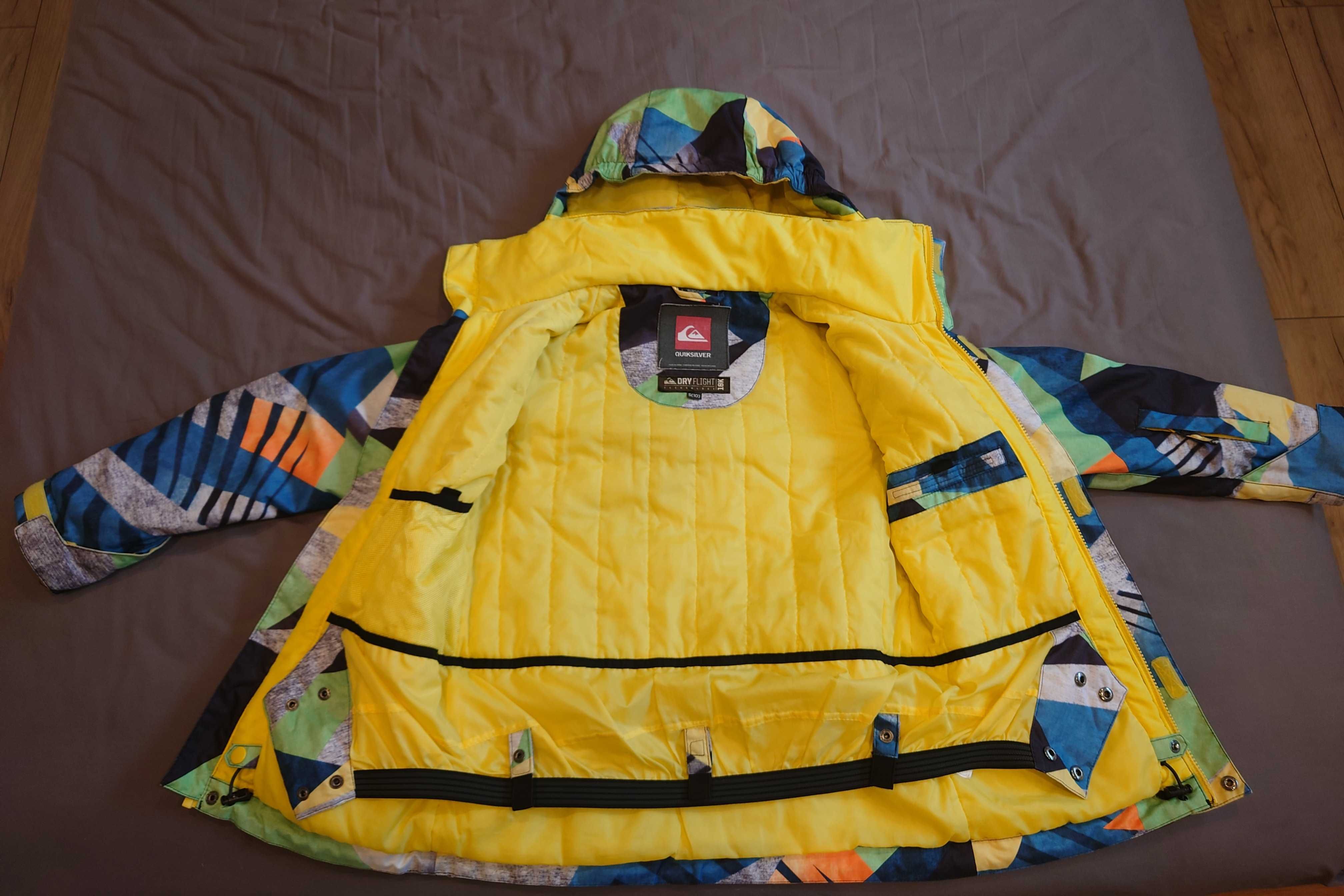 Quiksilver kurtka snowboardowa 10-12 lat