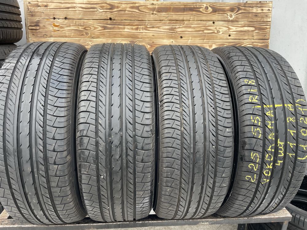 Літні шини r18 225/55 Bridgestone 90% залишок
