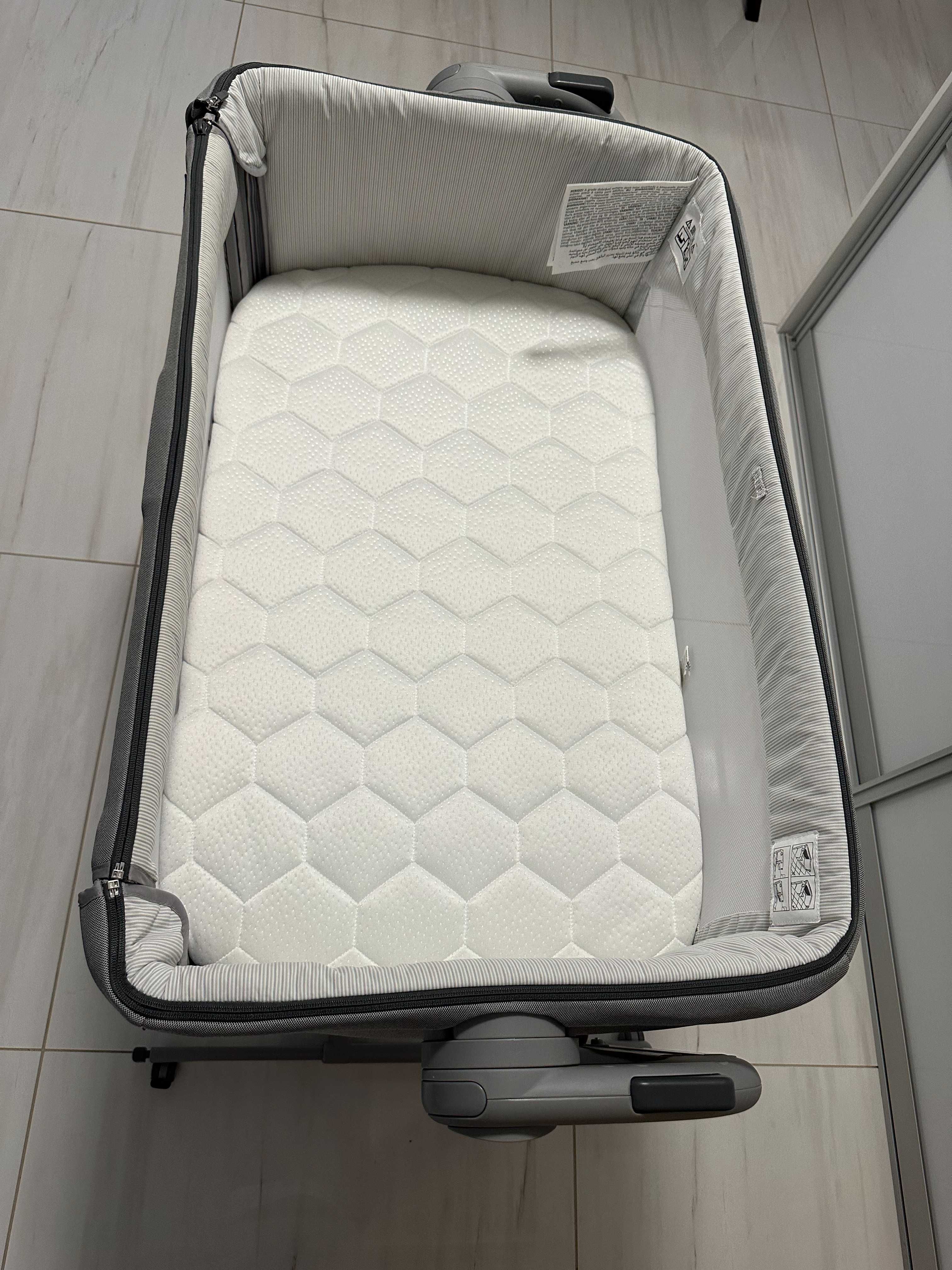 Chicco Next2Me łóżeczko dostawne + dodatkowy materac – 450 zł