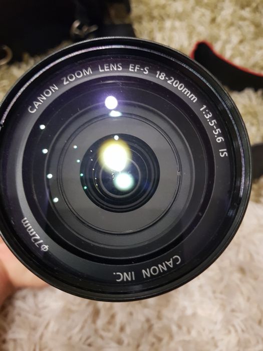 Цифровой фотоаппарат canon 500D с объективом 18/200