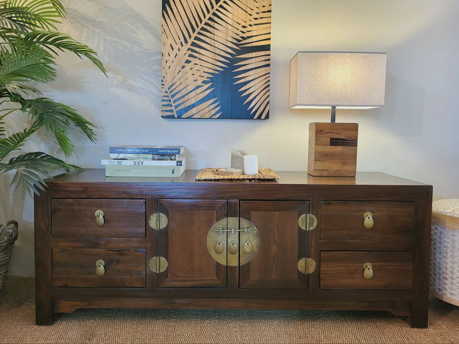 consola, aparador, movel tv, armario, oriental, asiático, rustico