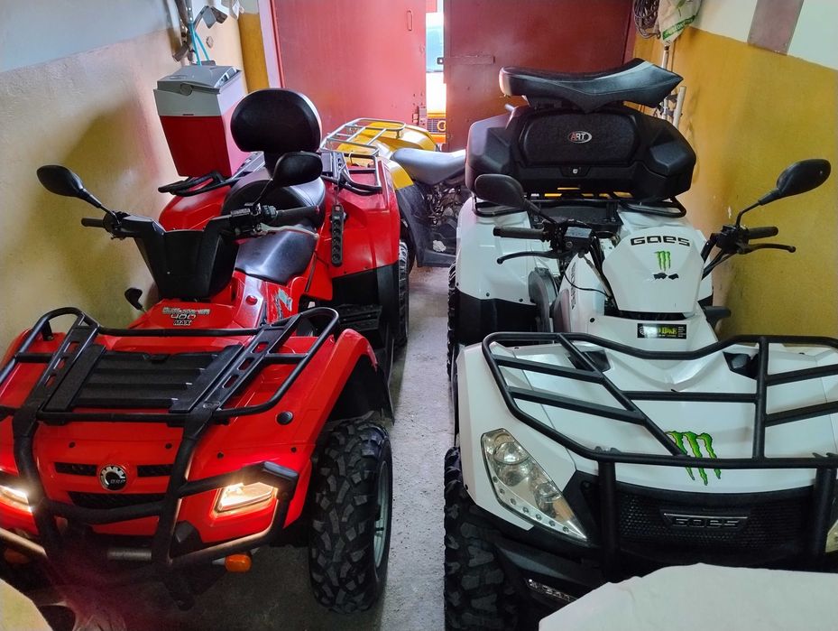 BRP CanAm 400 Linhai L7E Quad 4x4 dok hom Kymco Tgb Access Cfmoto ATV