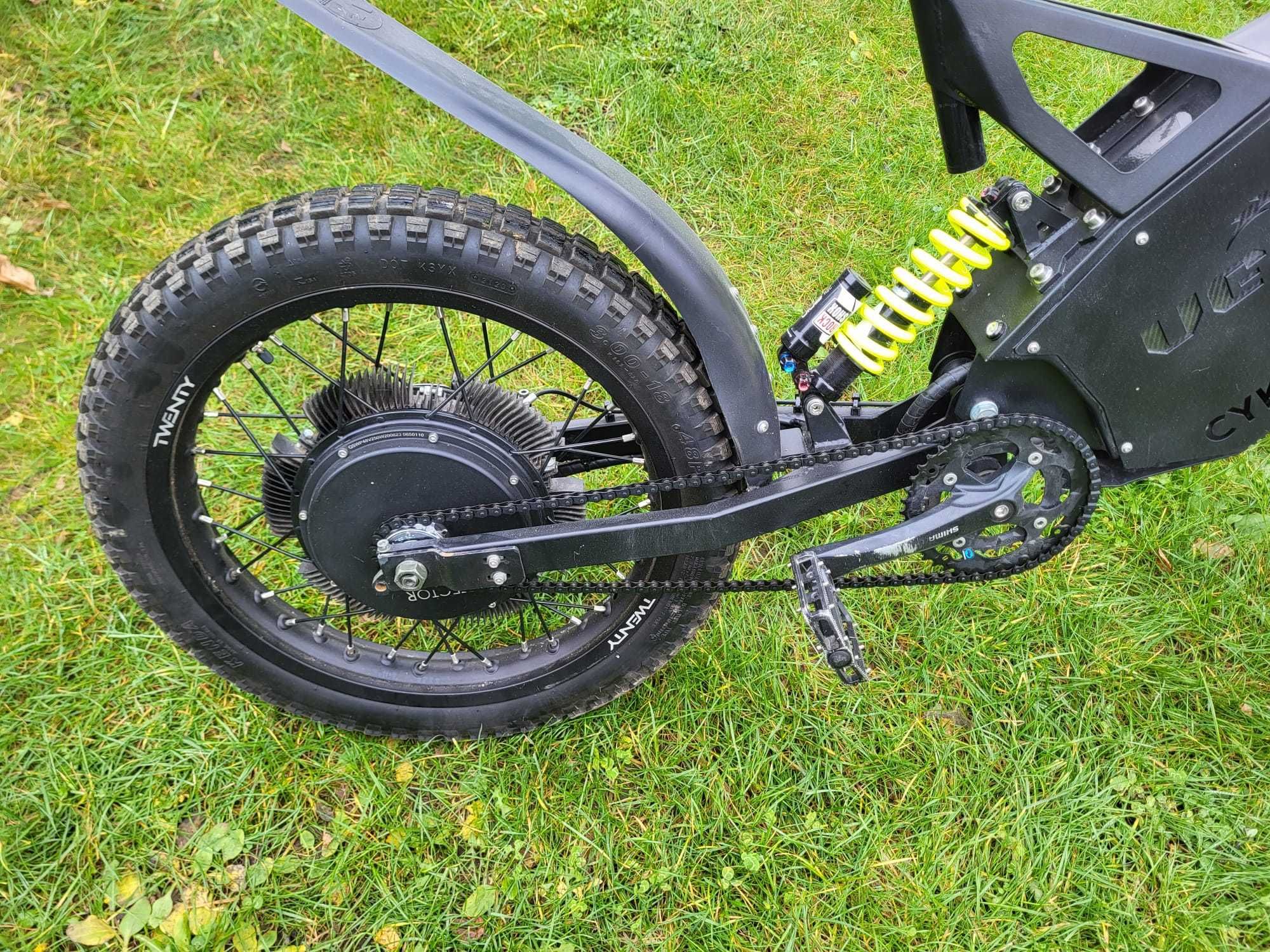 2 rowery elektryczne Cyklon E-Bike Venom Extreme 12600 W