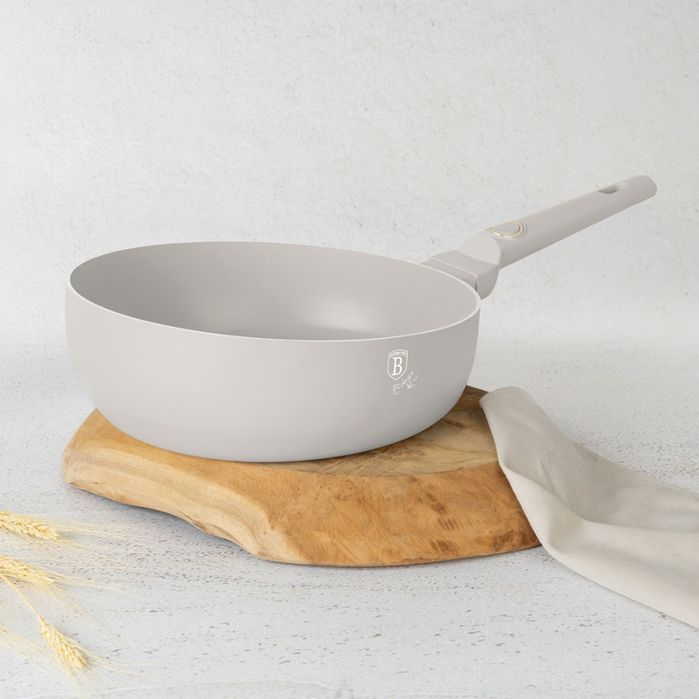 Wok Patelnia Flip Tytanowa 26Cm Berlinger Haus Bh-8059 Sahara
