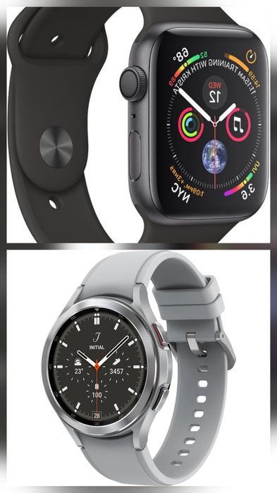 Apple Watch 4/44, Samsung Galaxy 4/46 Classic