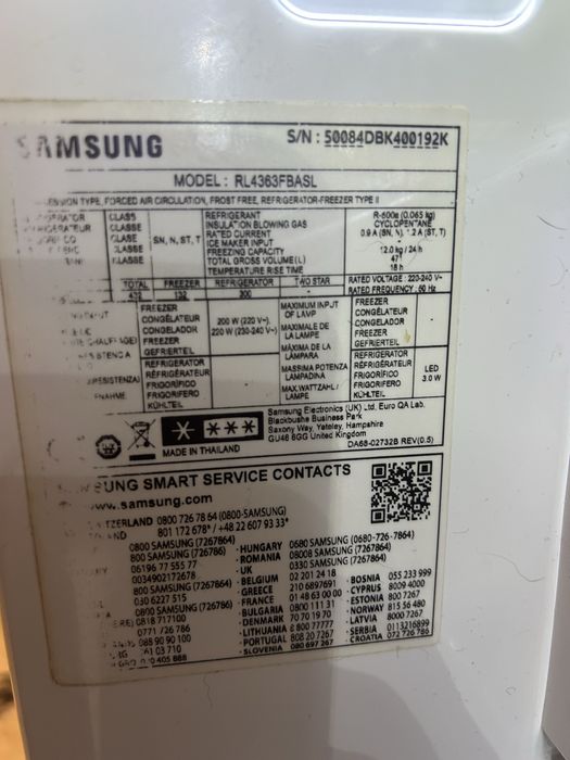 Frigoríficos Samsung