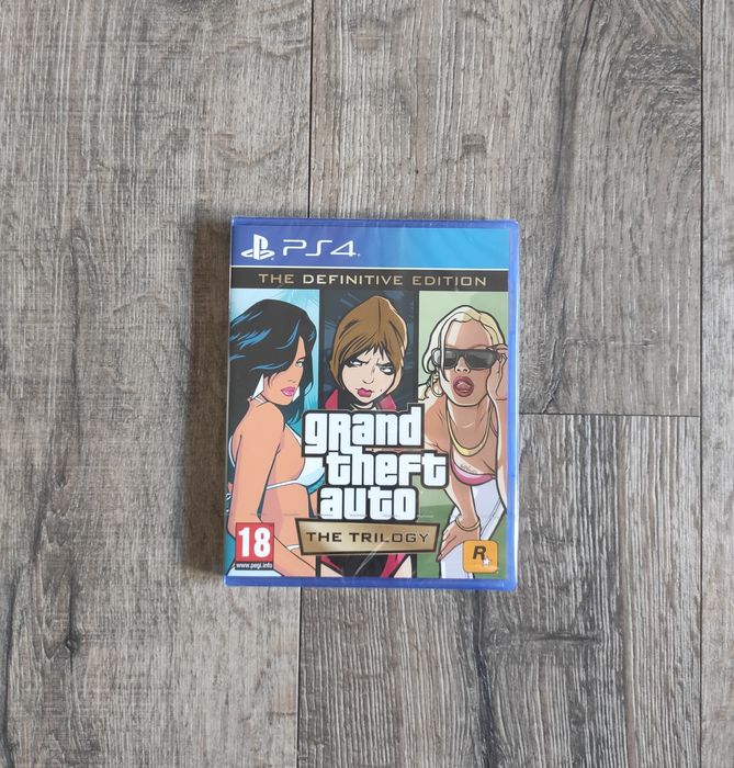 Gra PS4 Grand Theft Auto The Trylogia 3 Części Nowa w Folii WysyłkaOLX