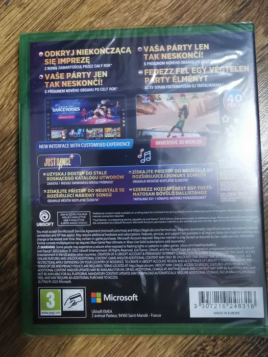 Just Dance 2023 Gra na Xbox X/S dla fanów Just Dance Nowa zafoliowana