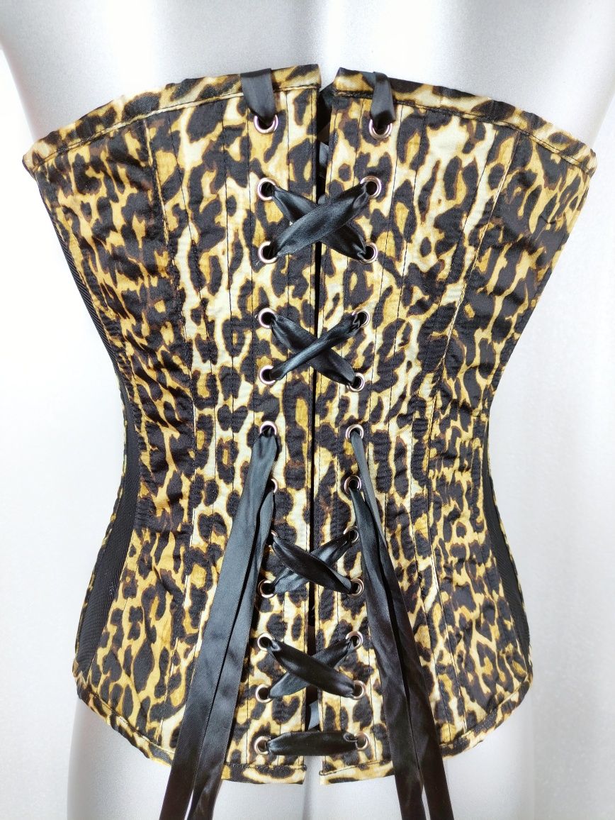 Корсет corset story профессиональный утягивающий леопардовый тигровый