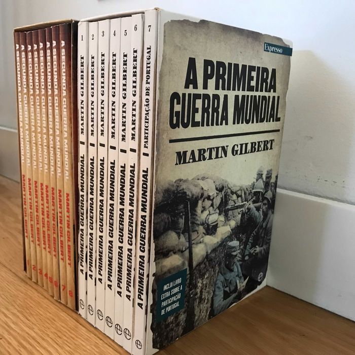 “Primeira Guerra Mundial” e “Segunda Guerra Mundial” de Martin Gilbert