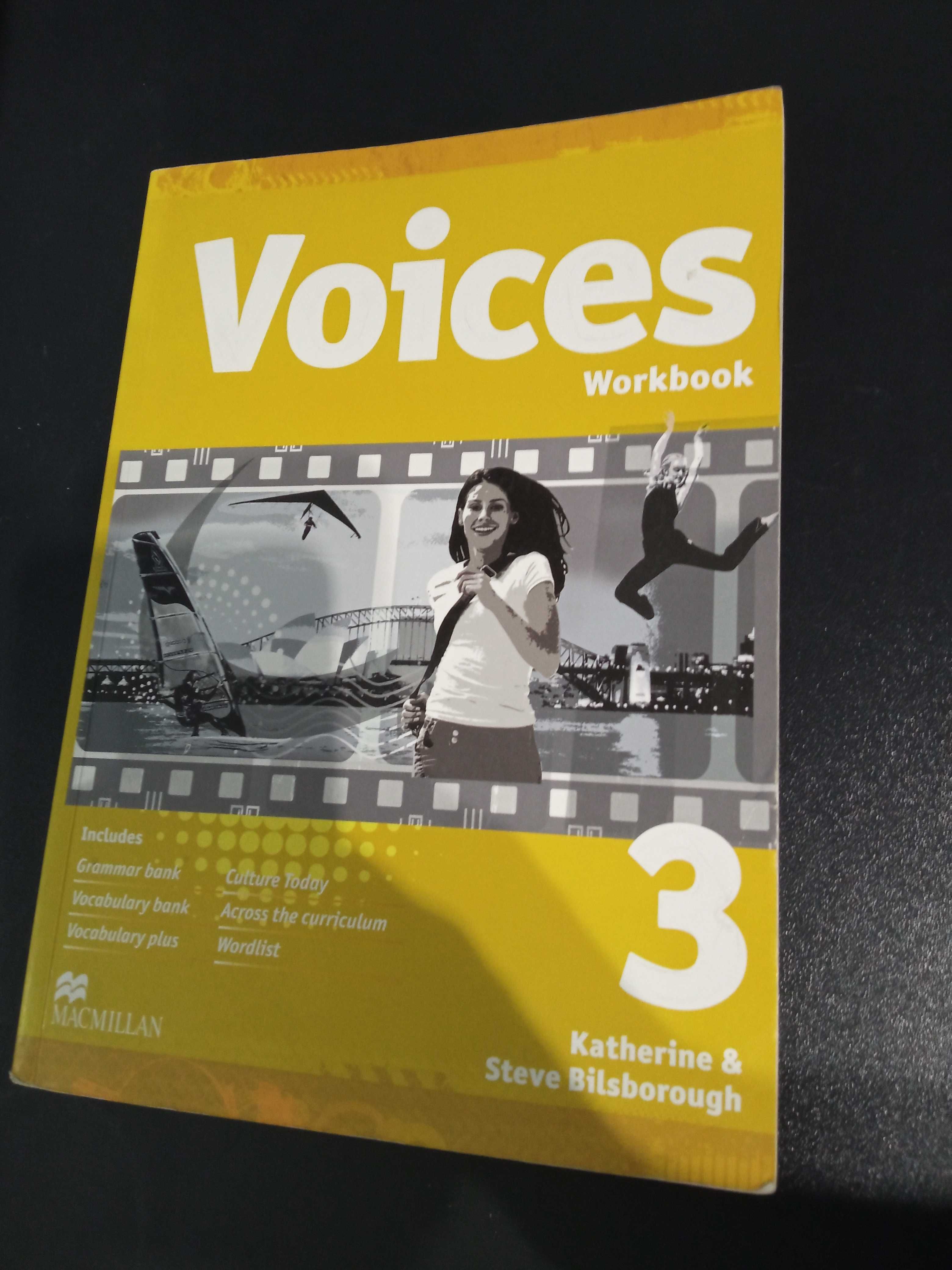Voices 3 Workbook Macmillan podręcznik ćwiczenia angielski Zółty