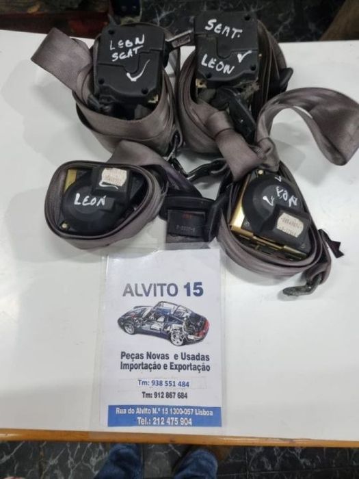 4 cintos Seat Leon