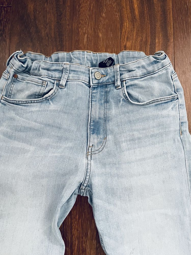 H&M jasne dżinsy chłopięce proste 170 cm 14/15 lat