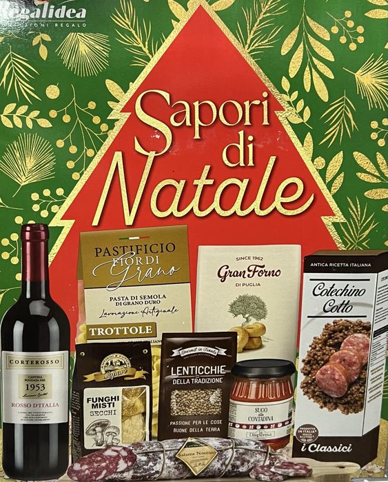 Італійський різдвянтй набір для гурманів