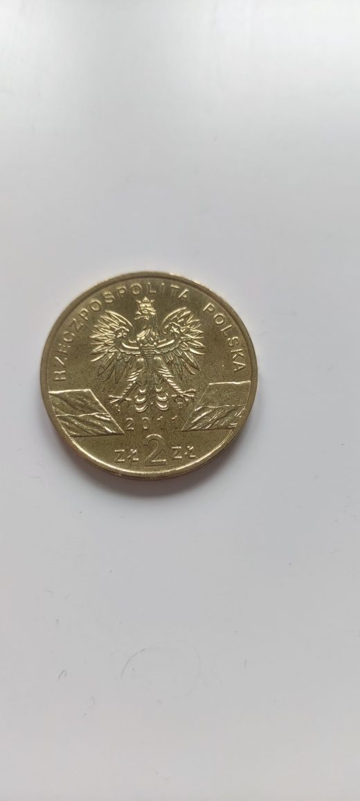 Moneta 2 zł Borsuk 2011