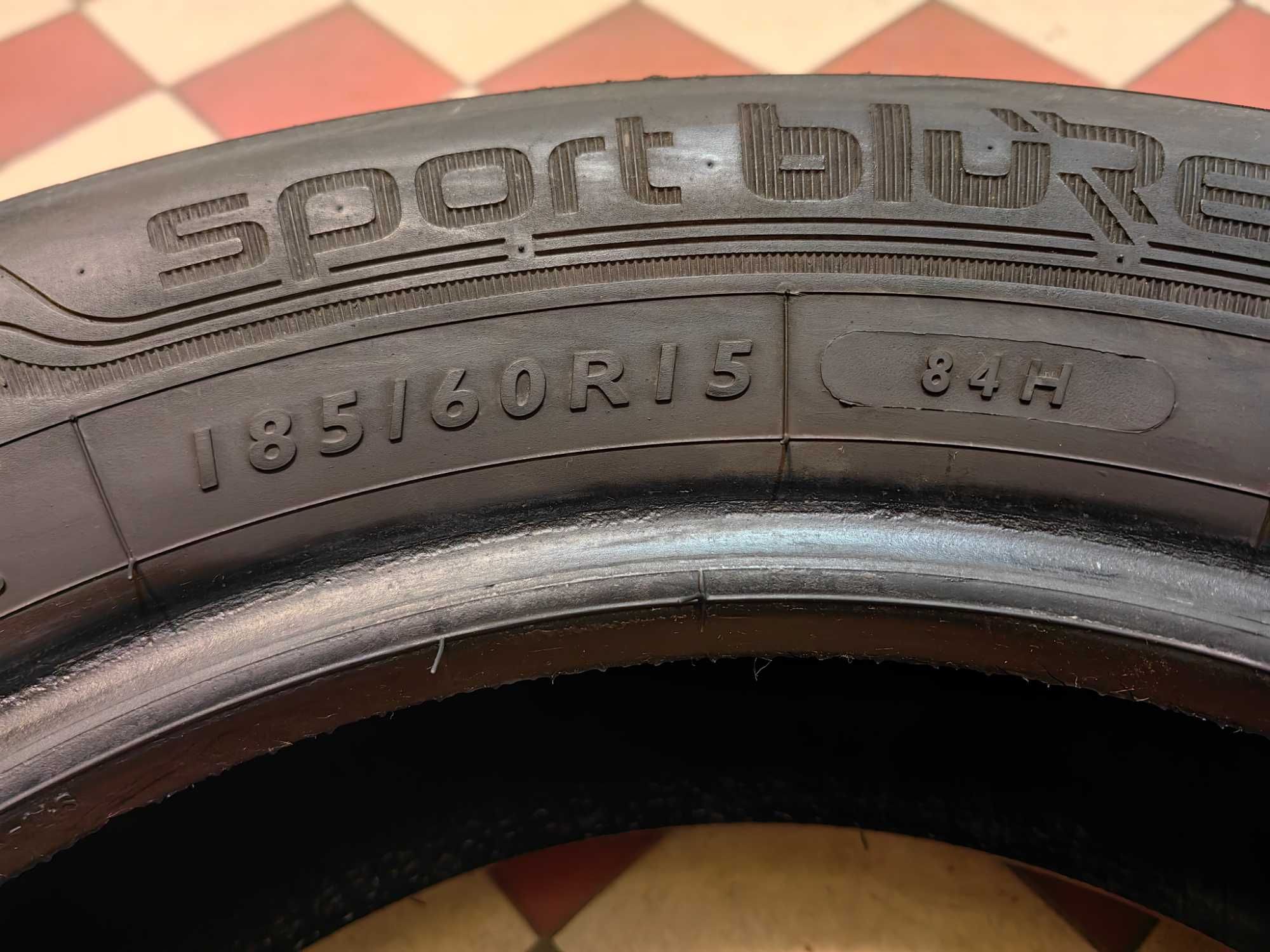 Dunlop SportbluResponse 185/60R15 84H #339&