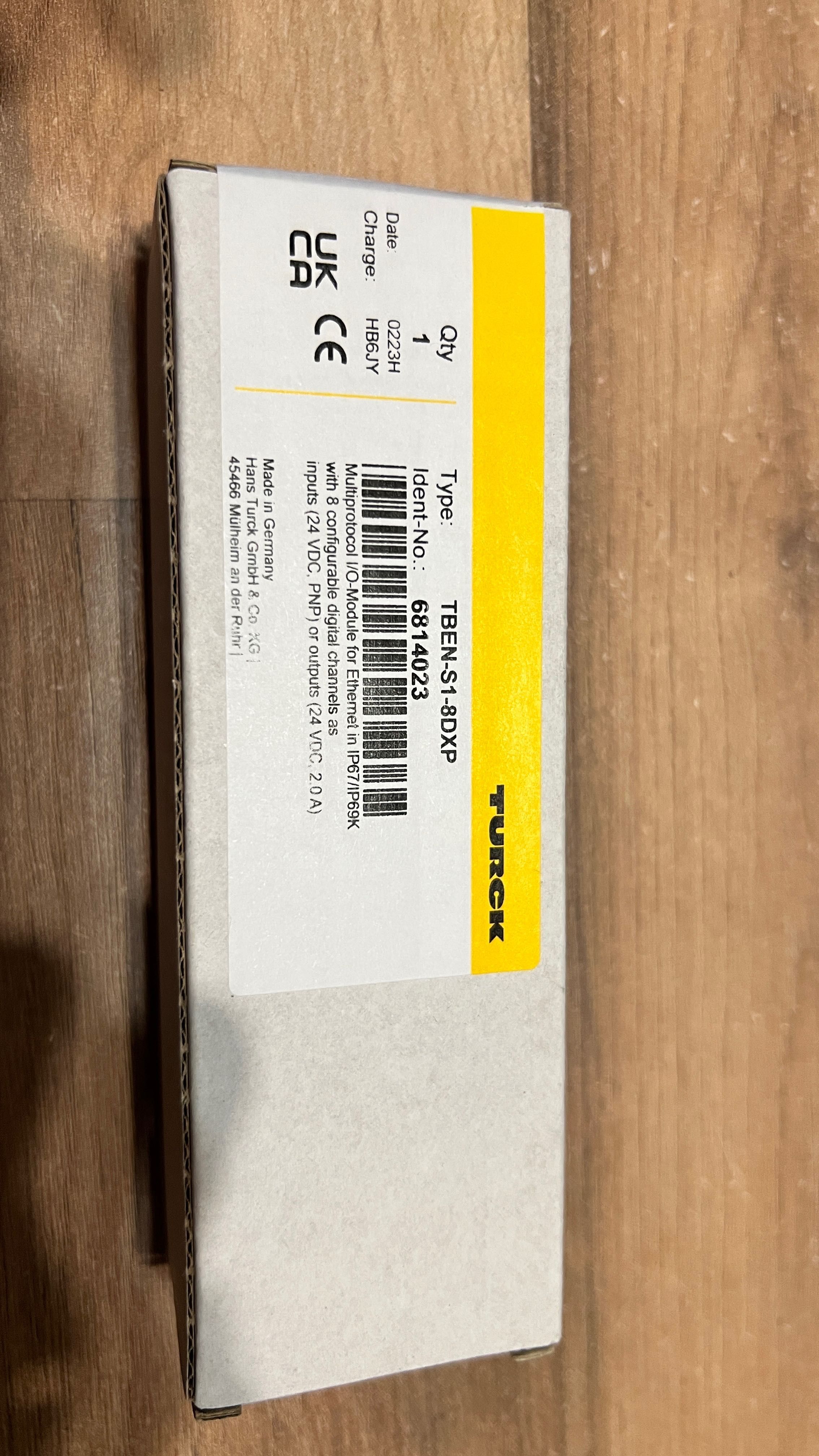 Moduł we/wy M8 TURCK TBEN-S1-8DXP
