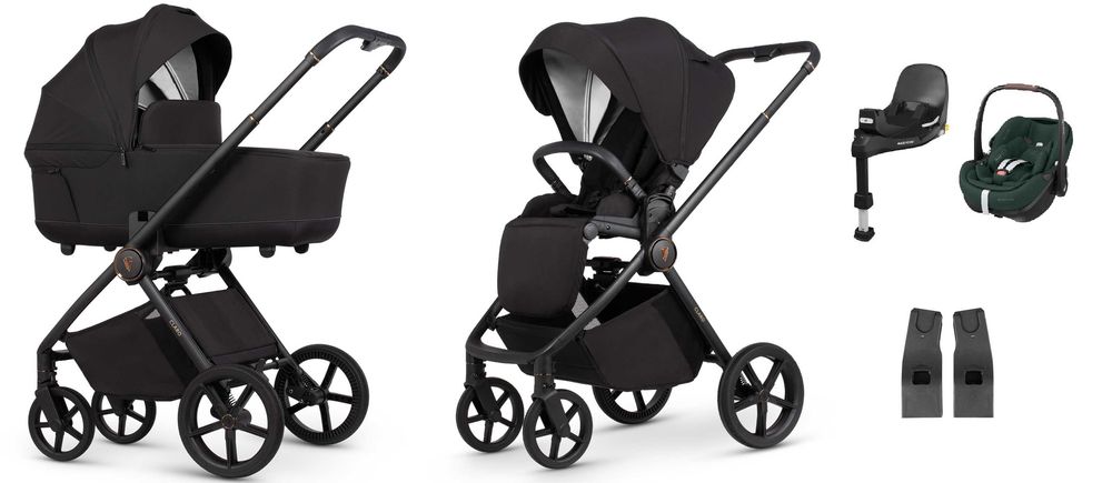 Zestaw Venicci Claro + Maxi Cosi Pebble 360 Pro2 z bazą Slide