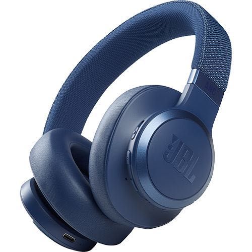 Auscultadores Noise Cancelling Bluetooth JBL Live 660NC - Azul