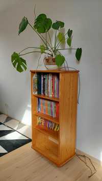 Regał drewniany sosnowy, półki na książki lub zabawki 120 cm