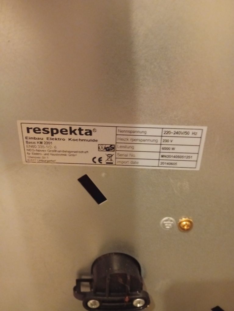 Kuchenka z płytą indukcyjna do zabudowy