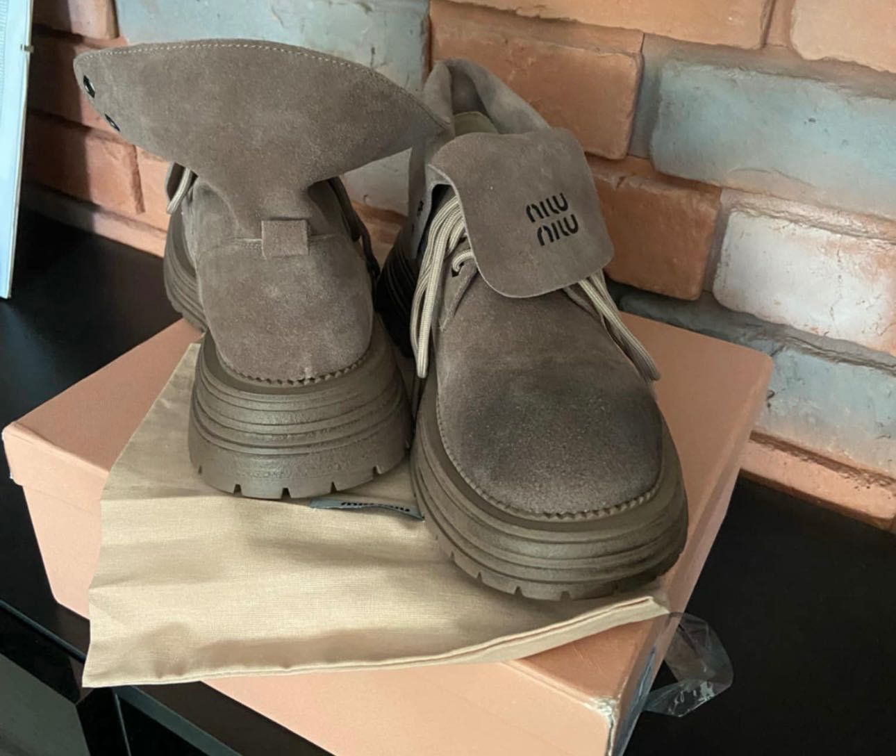 Botki miu miu rozmiar 40