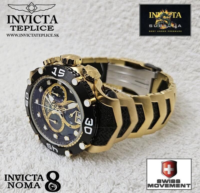 Часы Invicta SUBAQUA NOMA VIII 47292 Swiss 48.5 mm. 200 MT.