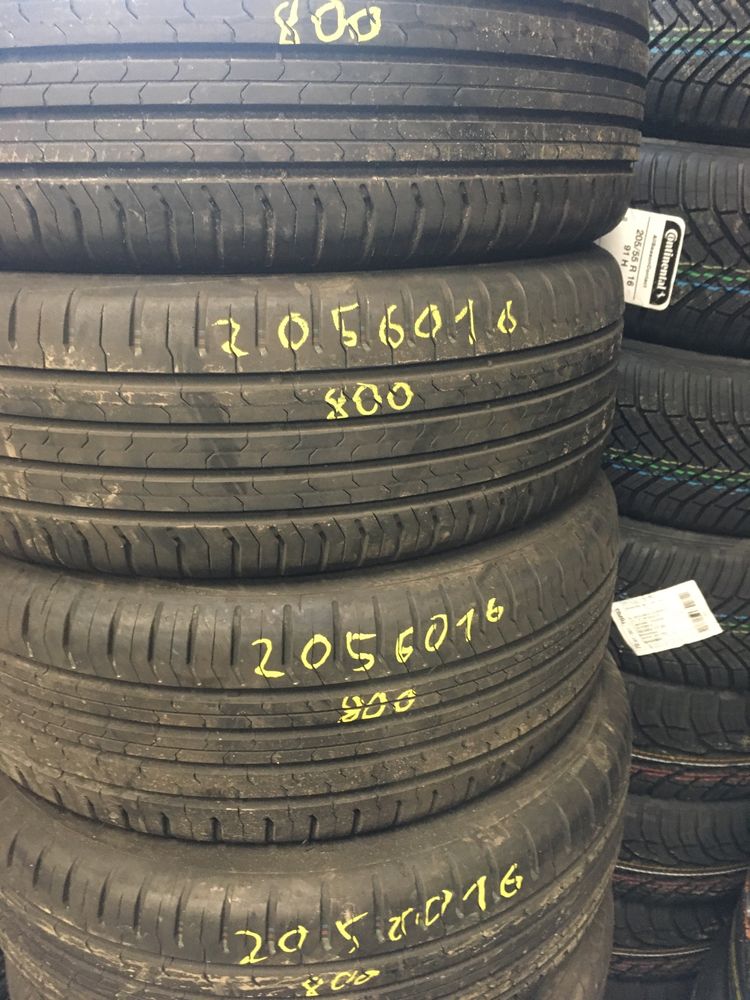 4 x 205/60r16 Continental Montaż 0zł Szczecin