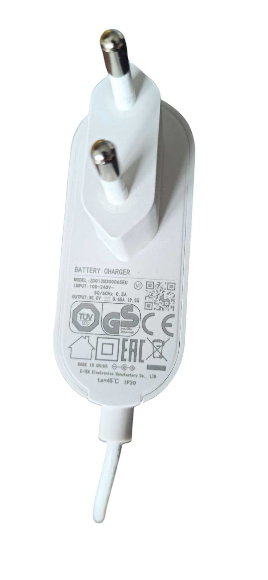 Zasilacz, ładowarka 30V 0.65A 19.5W