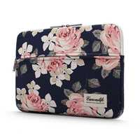 Etui Pokrowiec Do Laptopa 15-16" Canvaslife Sleeve Navy Rose