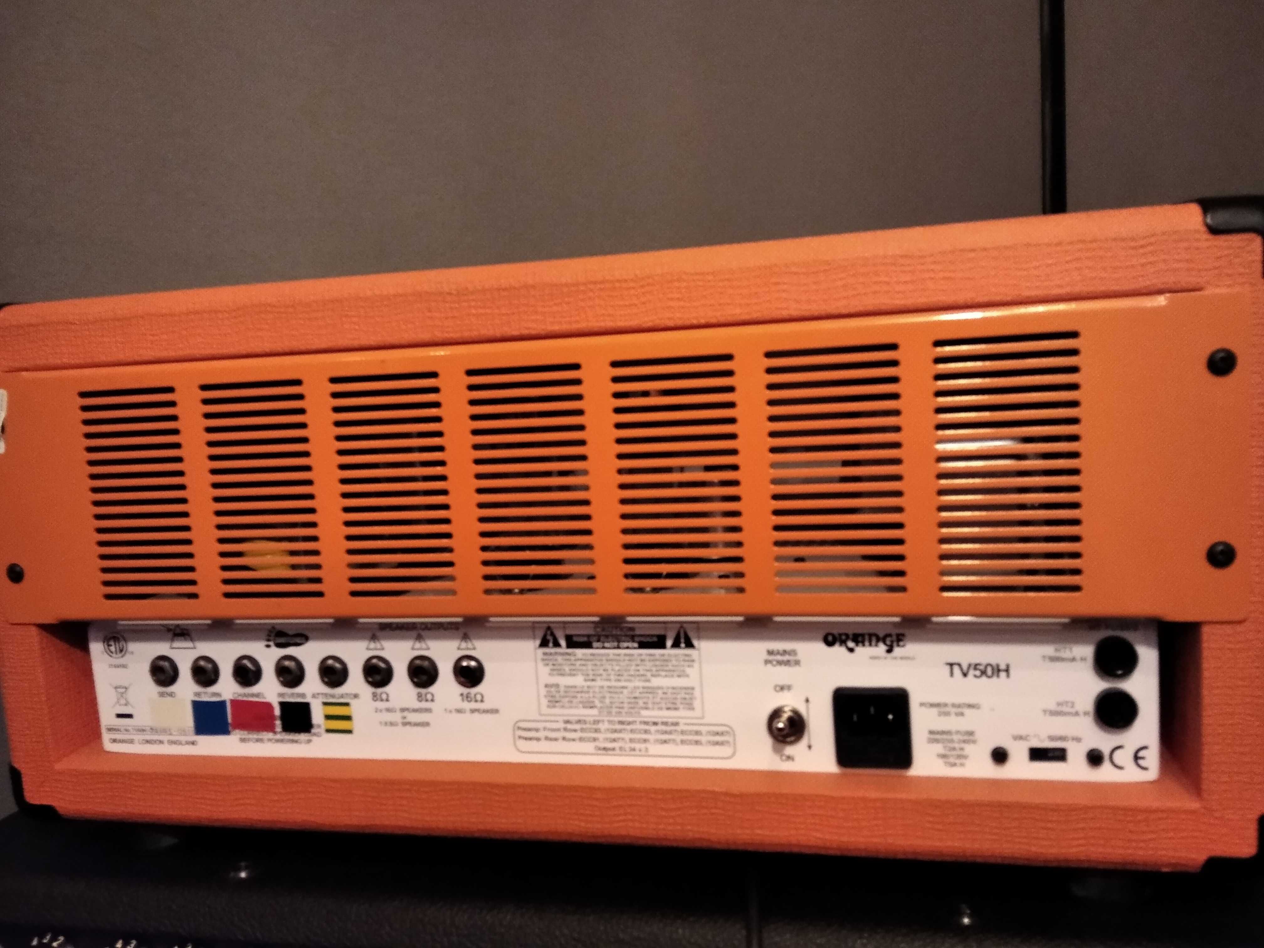 Orange Thunderverb 50W head