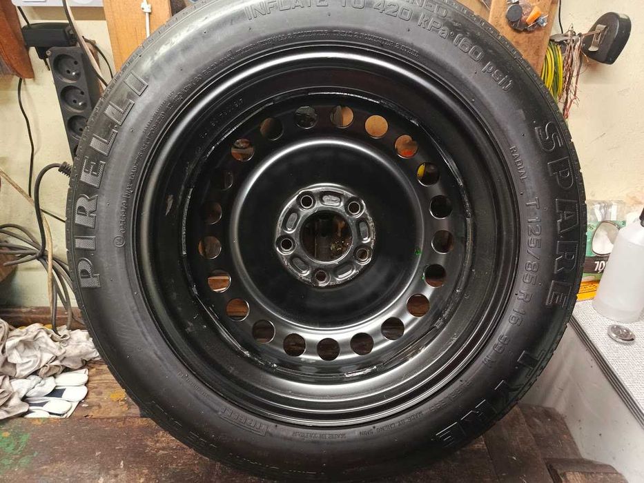 Koło dojazdowe Volvo, Ford, Peugeot , Renault, Jaguar+ zestaw