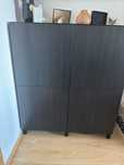 Estantes com portas Besta ikea